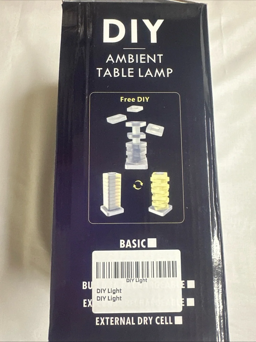 DIY Ambient Table Lamp - Multi-Color LED Lantern